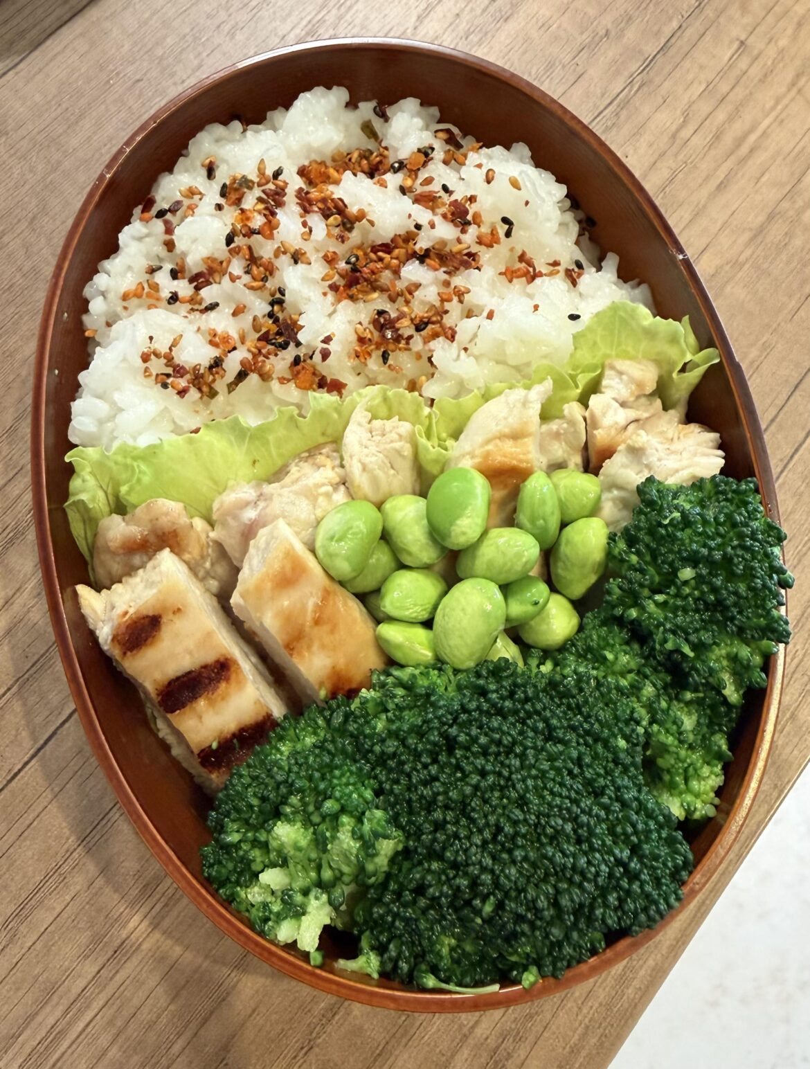 Bento box for today's dinner at work