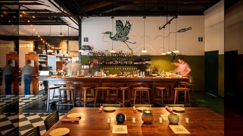 The dining room at Figulina