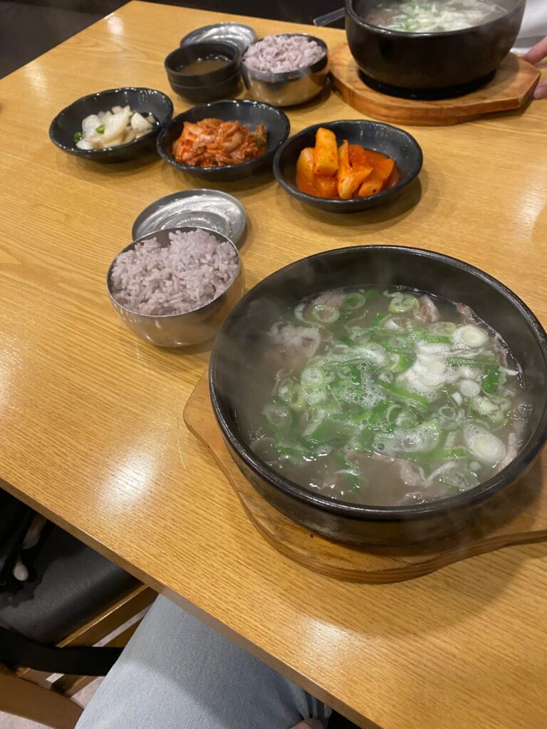 Some soups from Korea!
