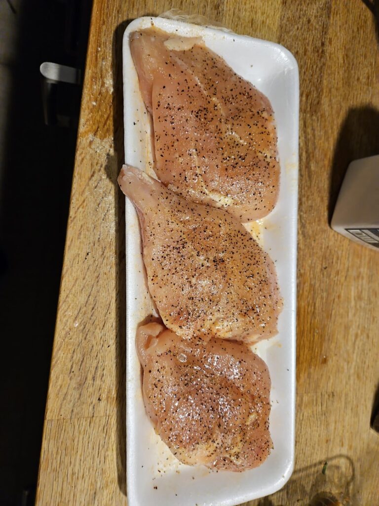 Smoked over the top style butter chicken Smoked over the top style butter chicken