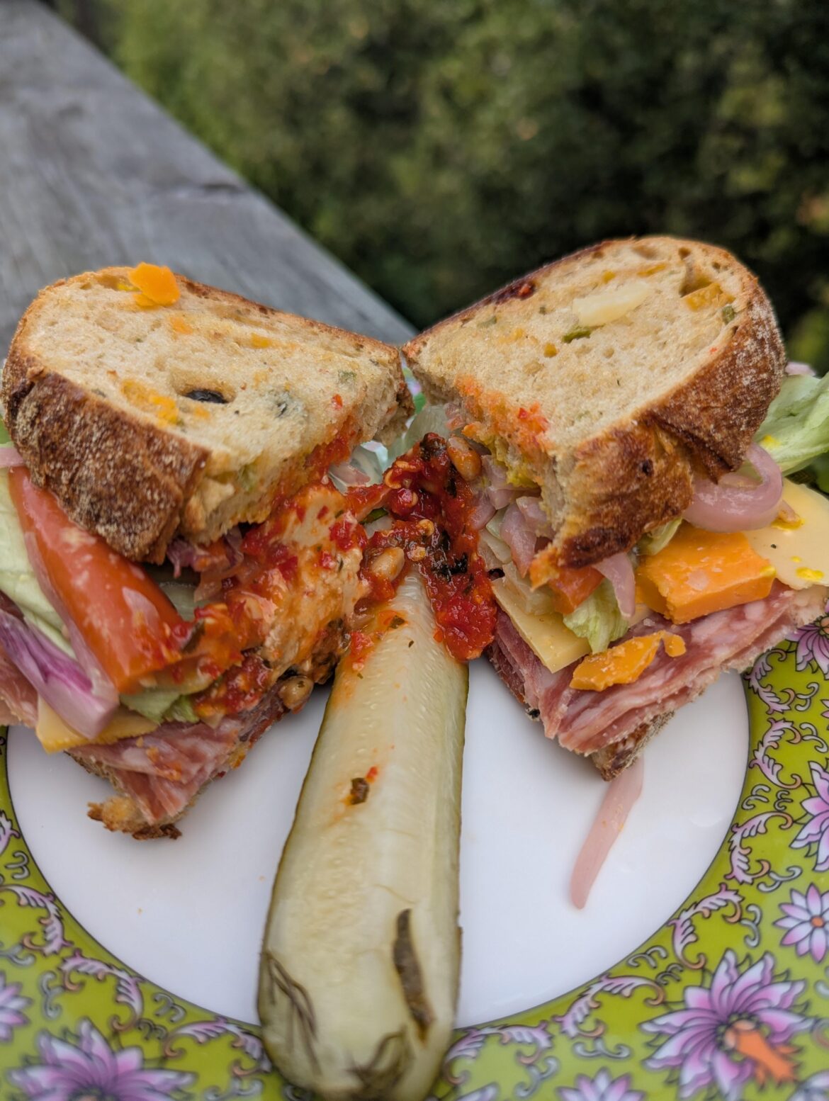 Push a pickle in there