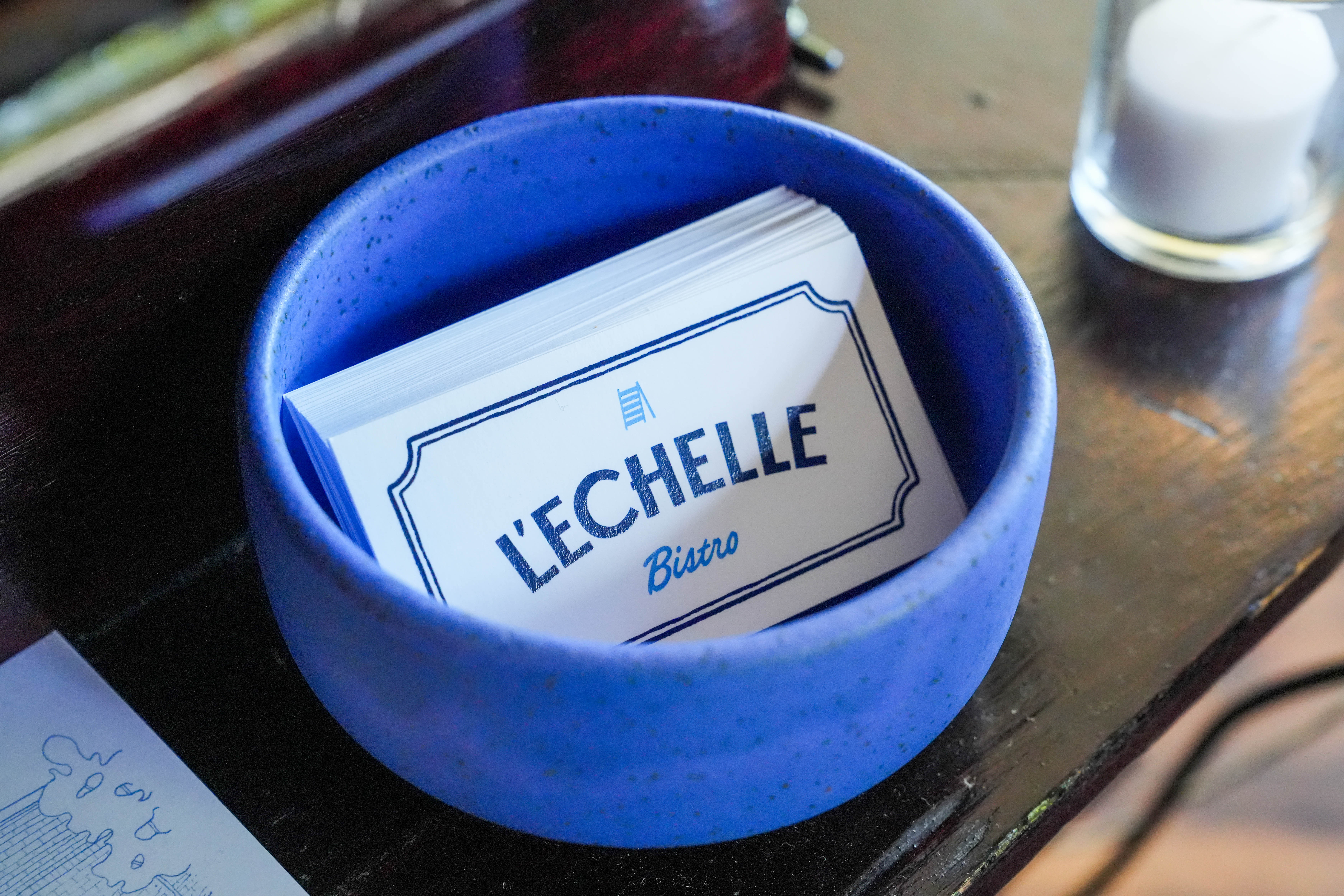 L'Echelle, a French bistro in Southeast Portland, is located at 4537 S.E. Division Street.
