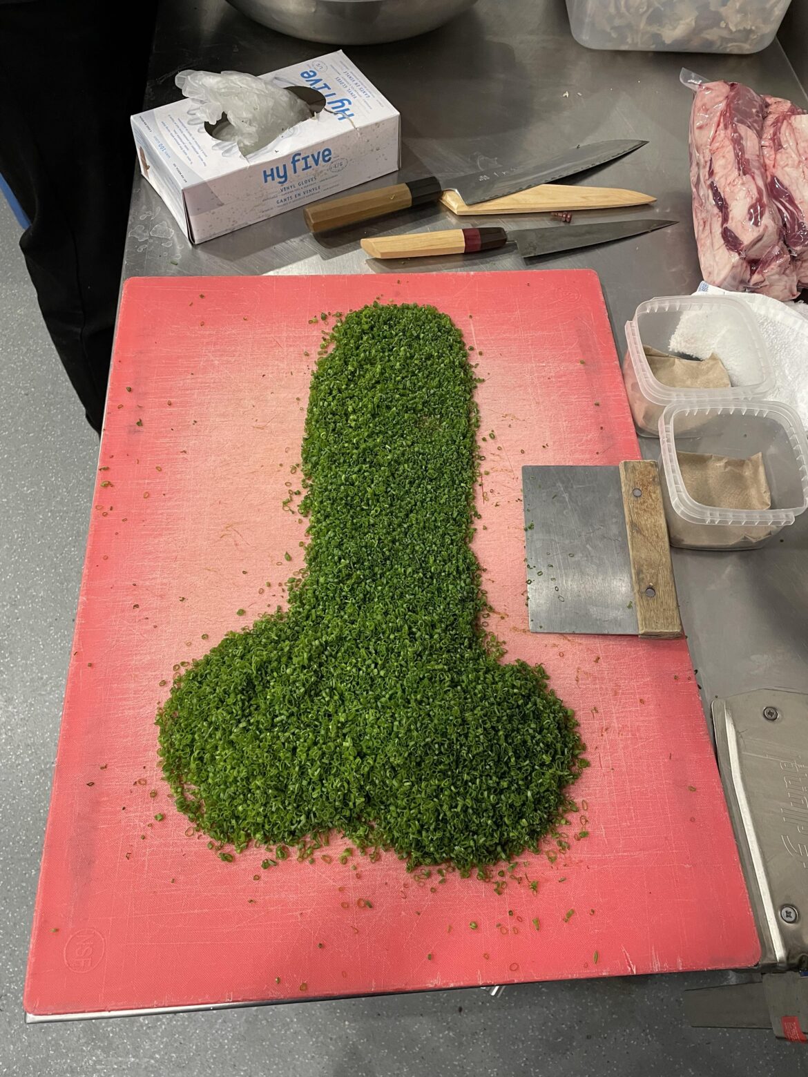 My chive contribution