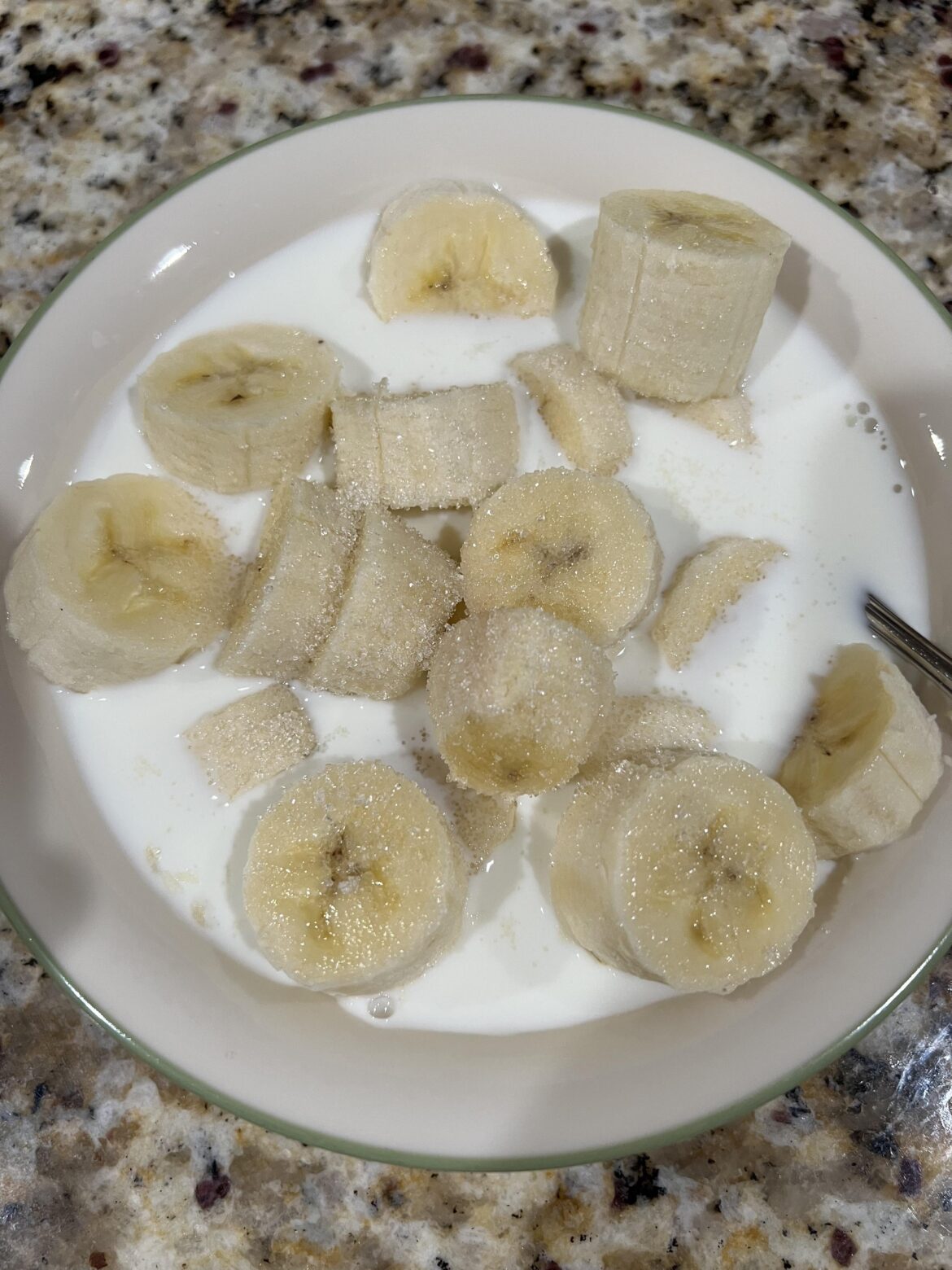Bananas, milk, and sugar?