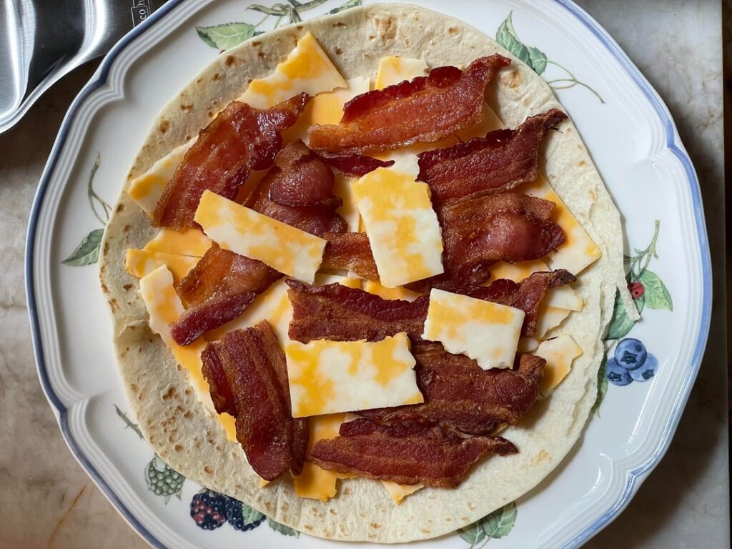 Bacon Quesadilla Bacon Quesadilla