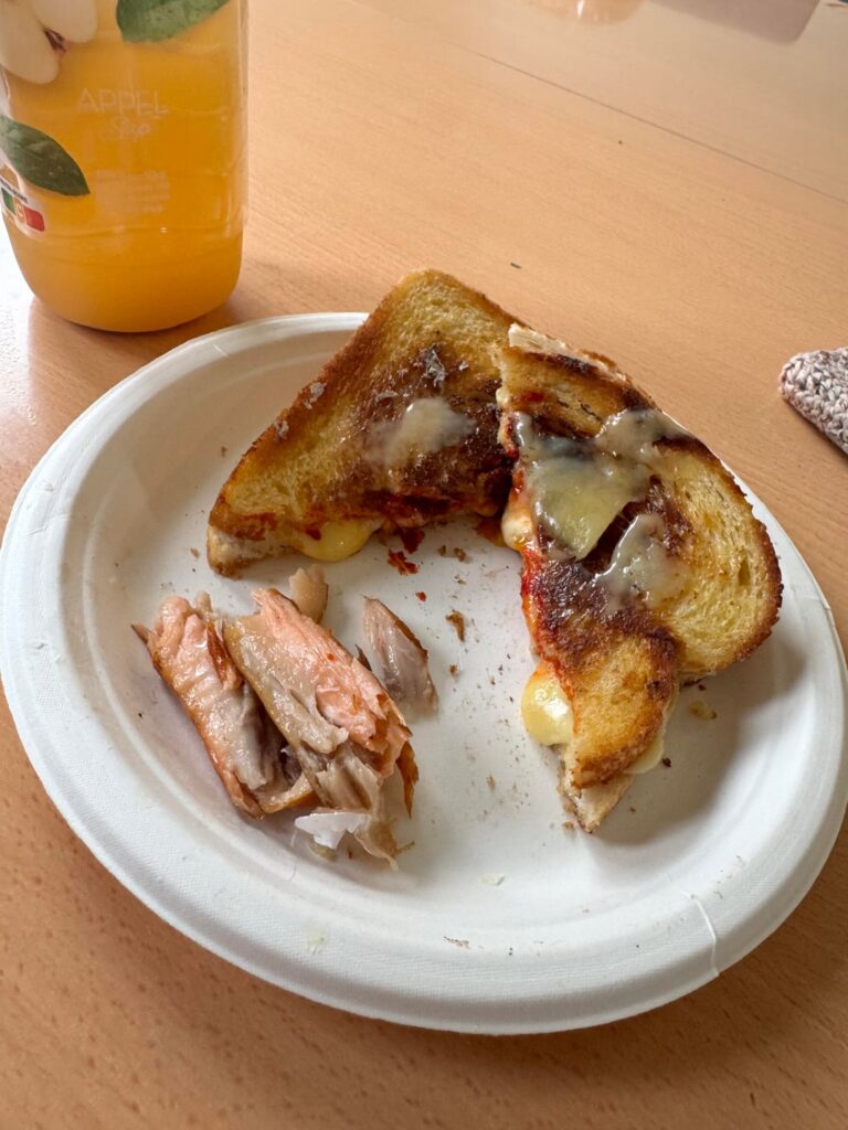 blue cheese, firm sheep cheese, gochujang, roomboter