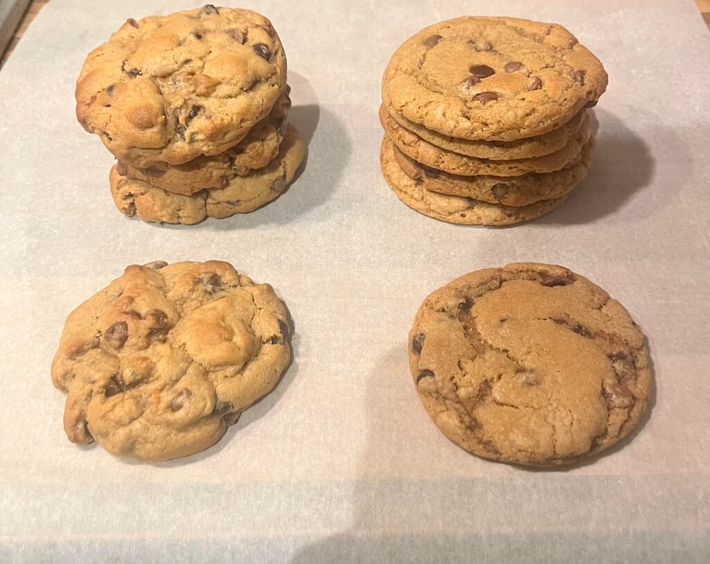 Vote: team fat cookie or flat cookie 🍪