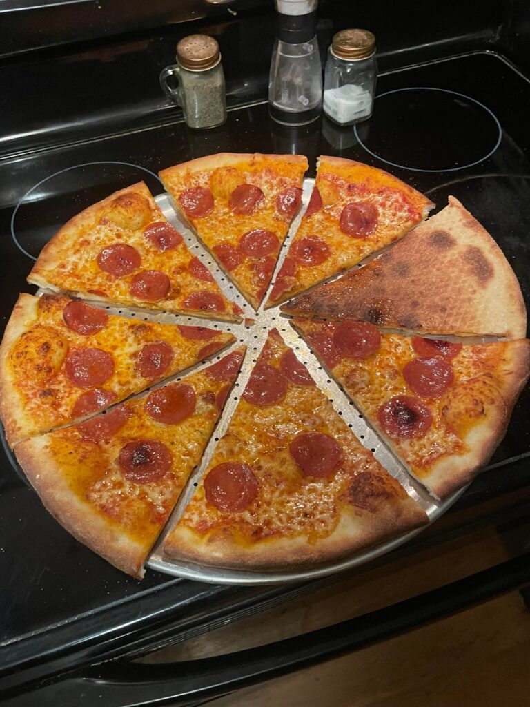Grande Cheese source. This is my Friday night pizza.