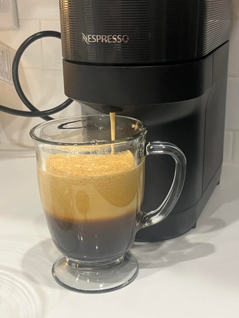 Is this amount of crema / foam normal? Pop+