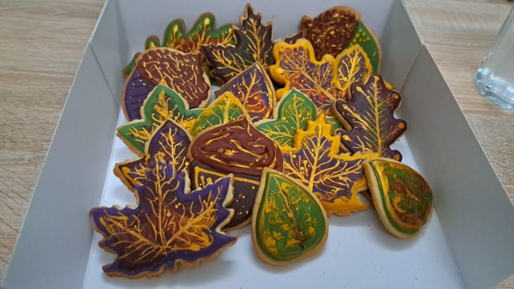 Leaves I made for a friends birthday