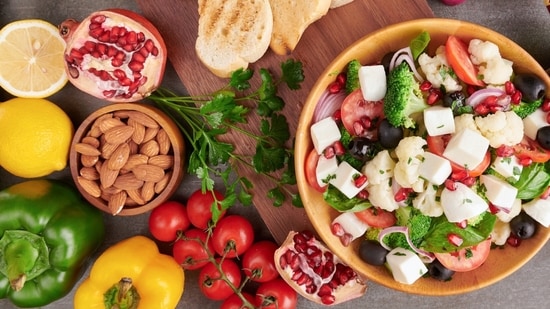 The Mediterranean diet is a well-researched eating pattern that emphasises whole, plant-based foods, healthy fats, and lean protein sources. (Freepik)