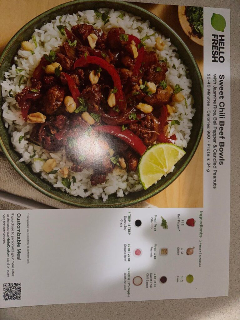 Anybody else’s recipe cards missing steps?