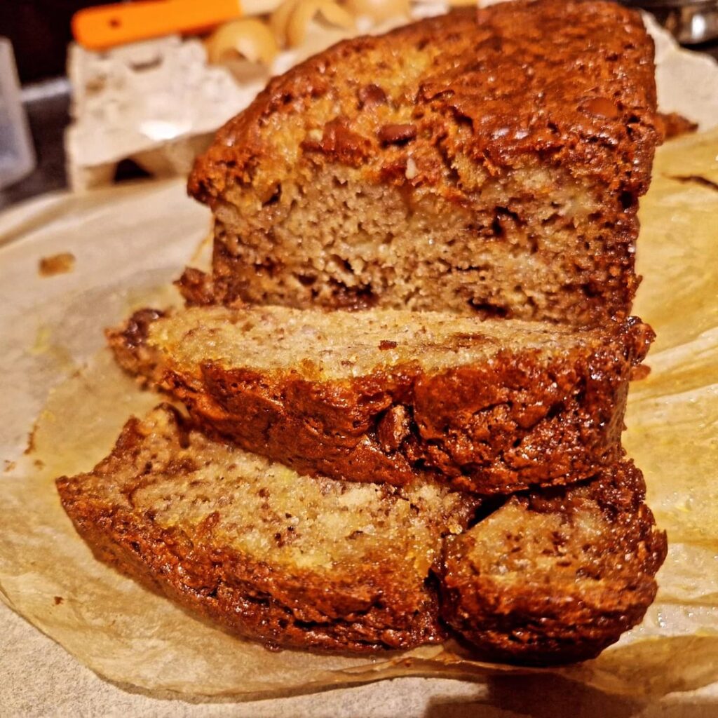 Homemade Chocolate Chip Banana Bread