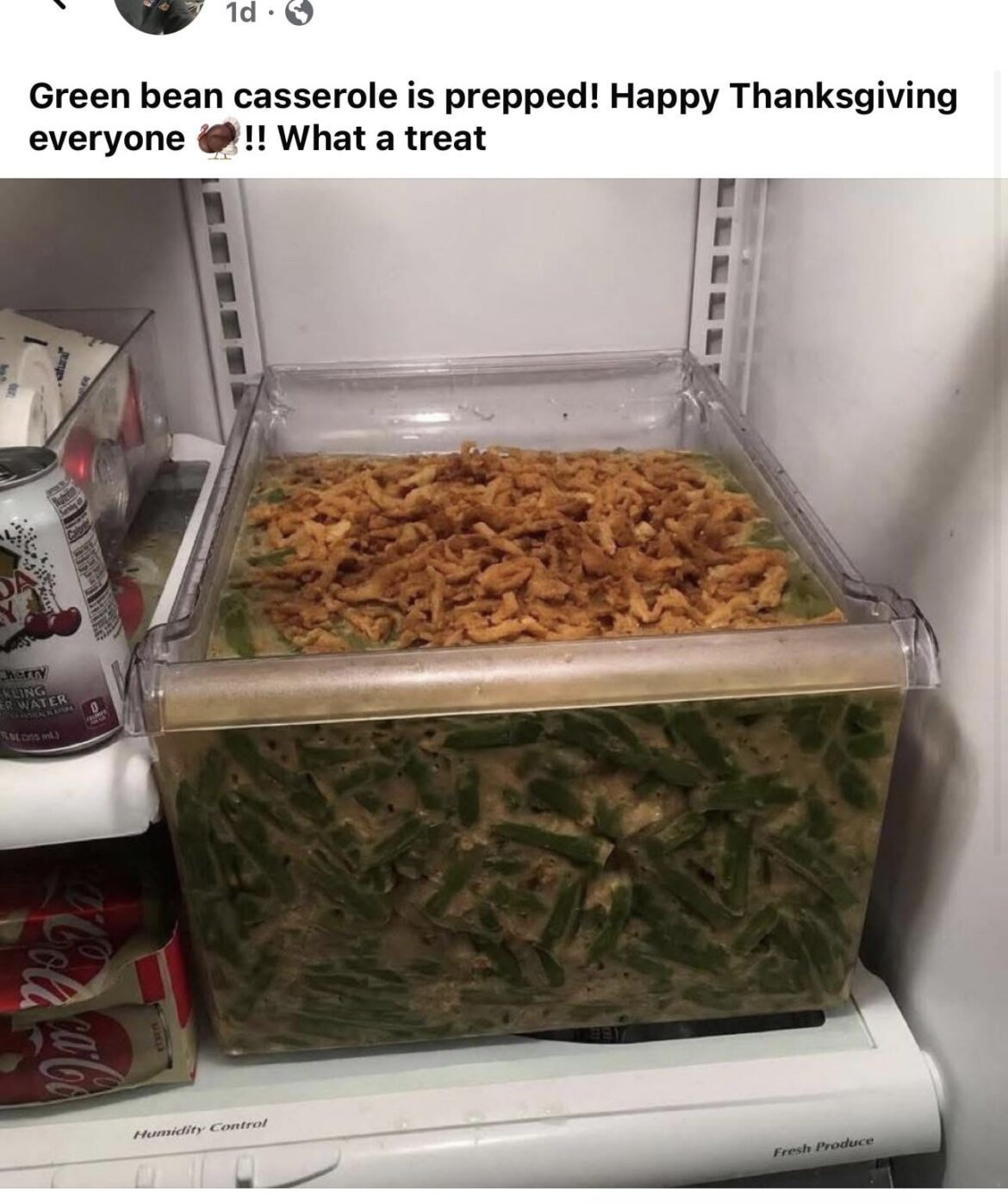 Forbidden green bean casserole