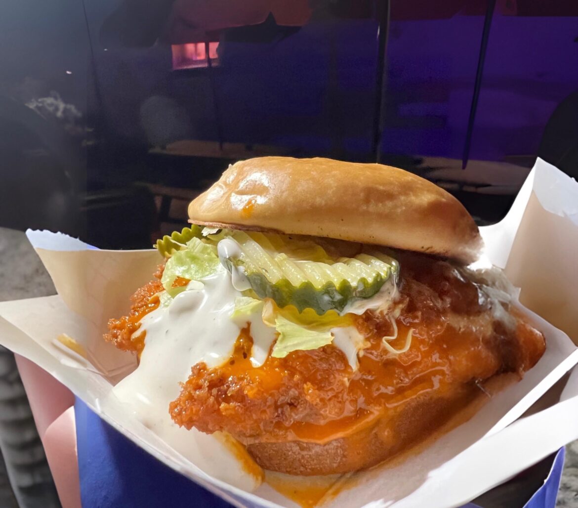 Buffalo chicken sandwich