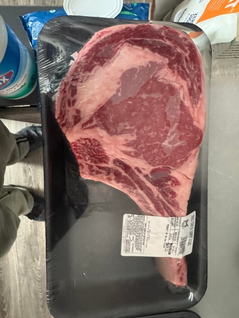 Tomahawk steak