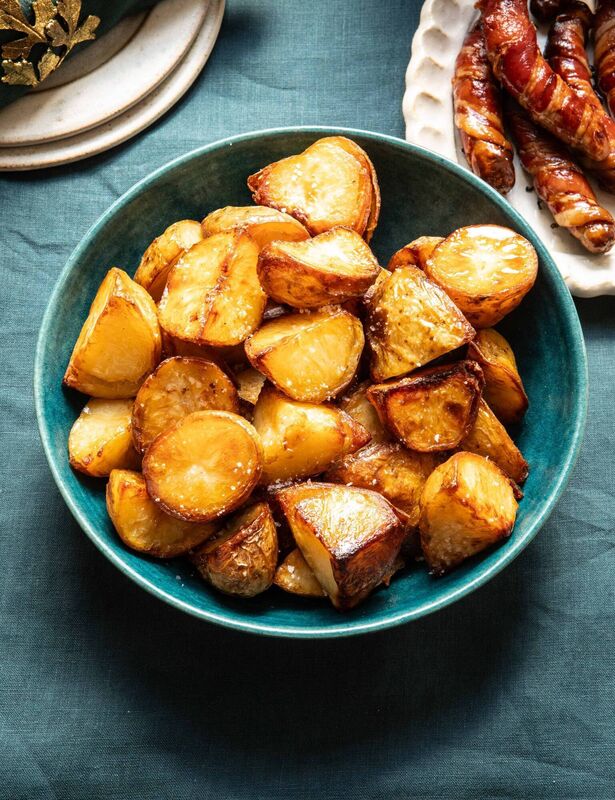 Suzanne Mulholland's roast potatoes.  Picture: Andrew Hayes-Watkins