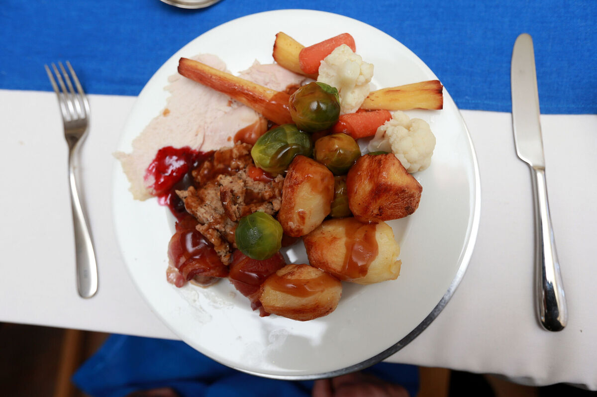 We’ll have to cook the dinner. THE dinner. The meal everyone’s been waiting for the whole year. Picture: David Davies/PA Wire