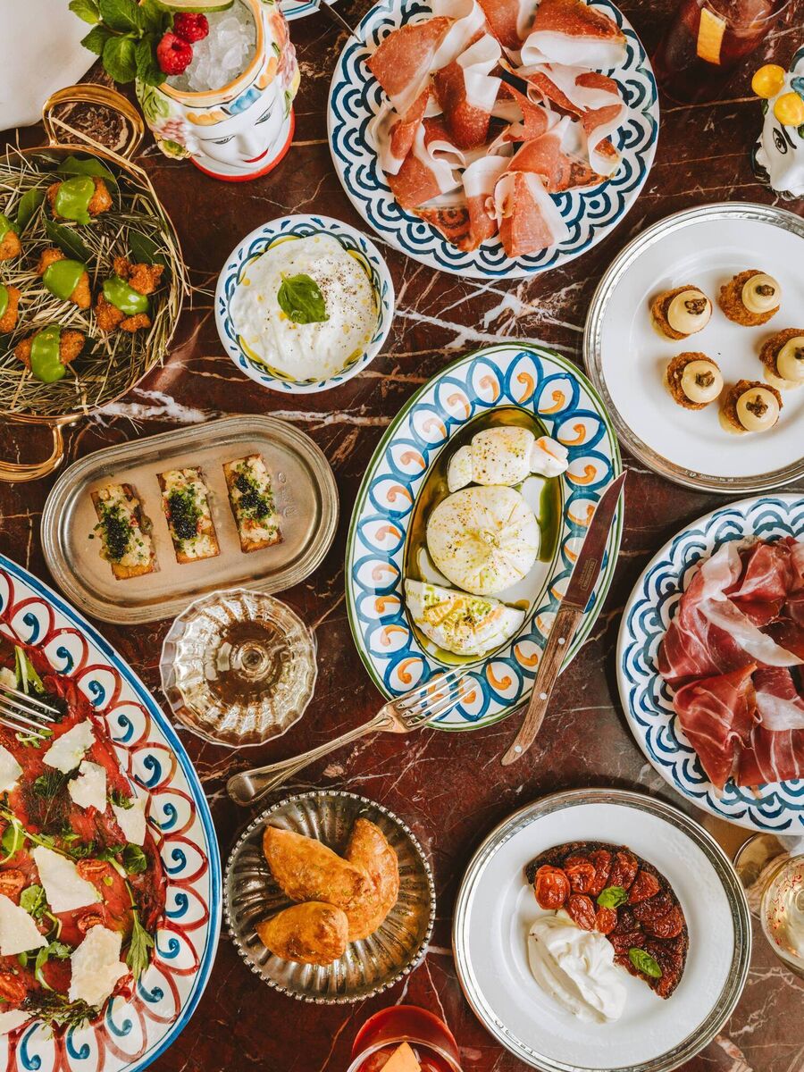 The anti-pasta spread available at Gloria Osteria. Picture: Joann Pai.