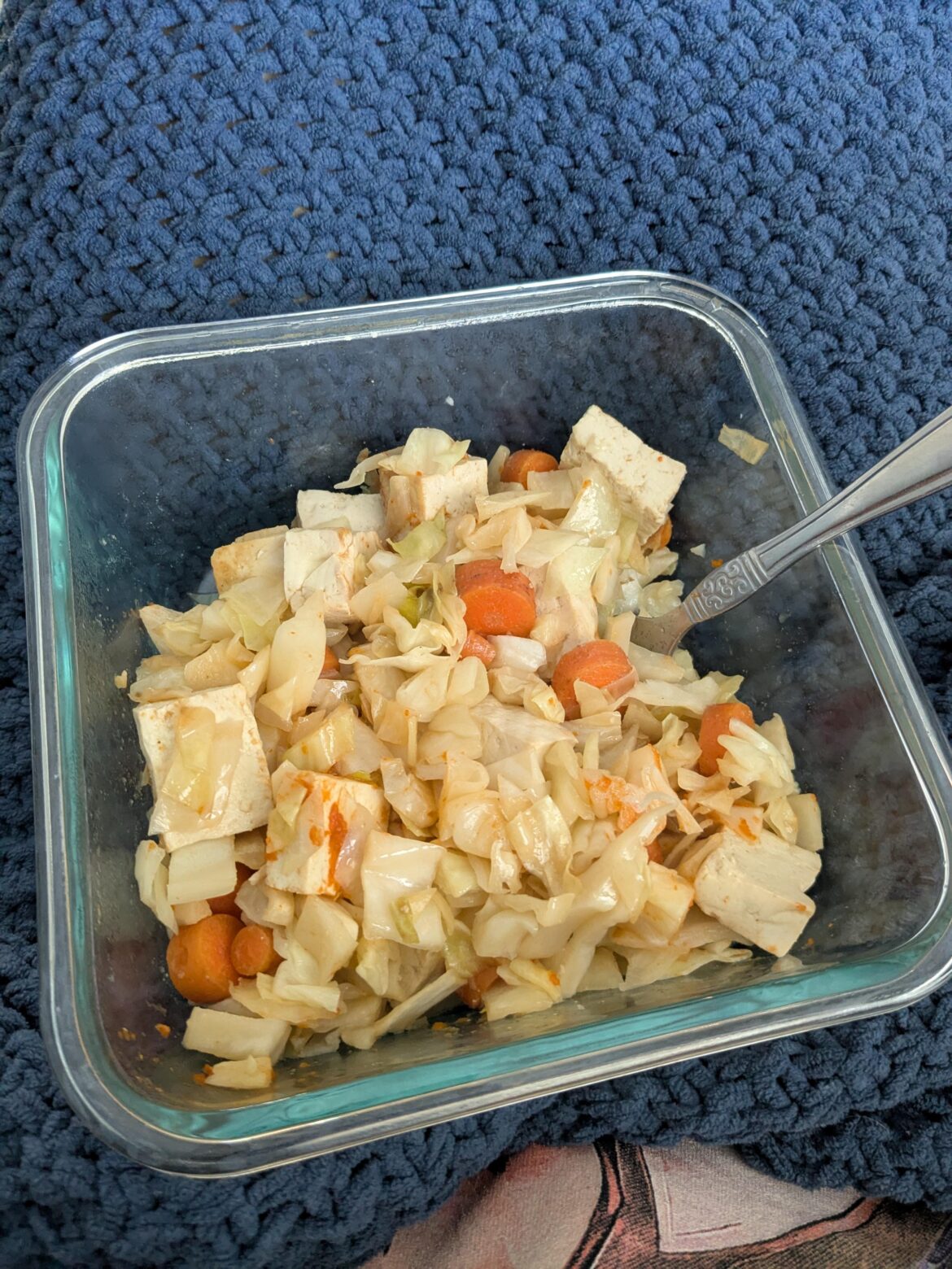 my current fav lunch: cabbage stir fry my current fav lunch: cabbage stir fry
