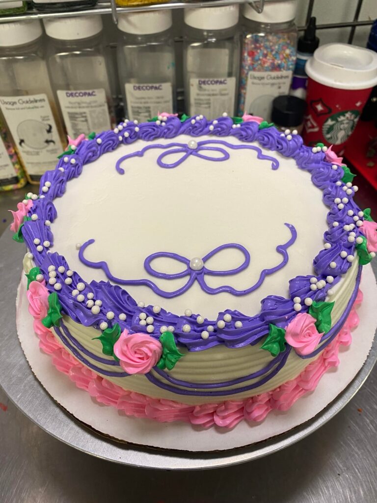 some cakes i've made at work :3