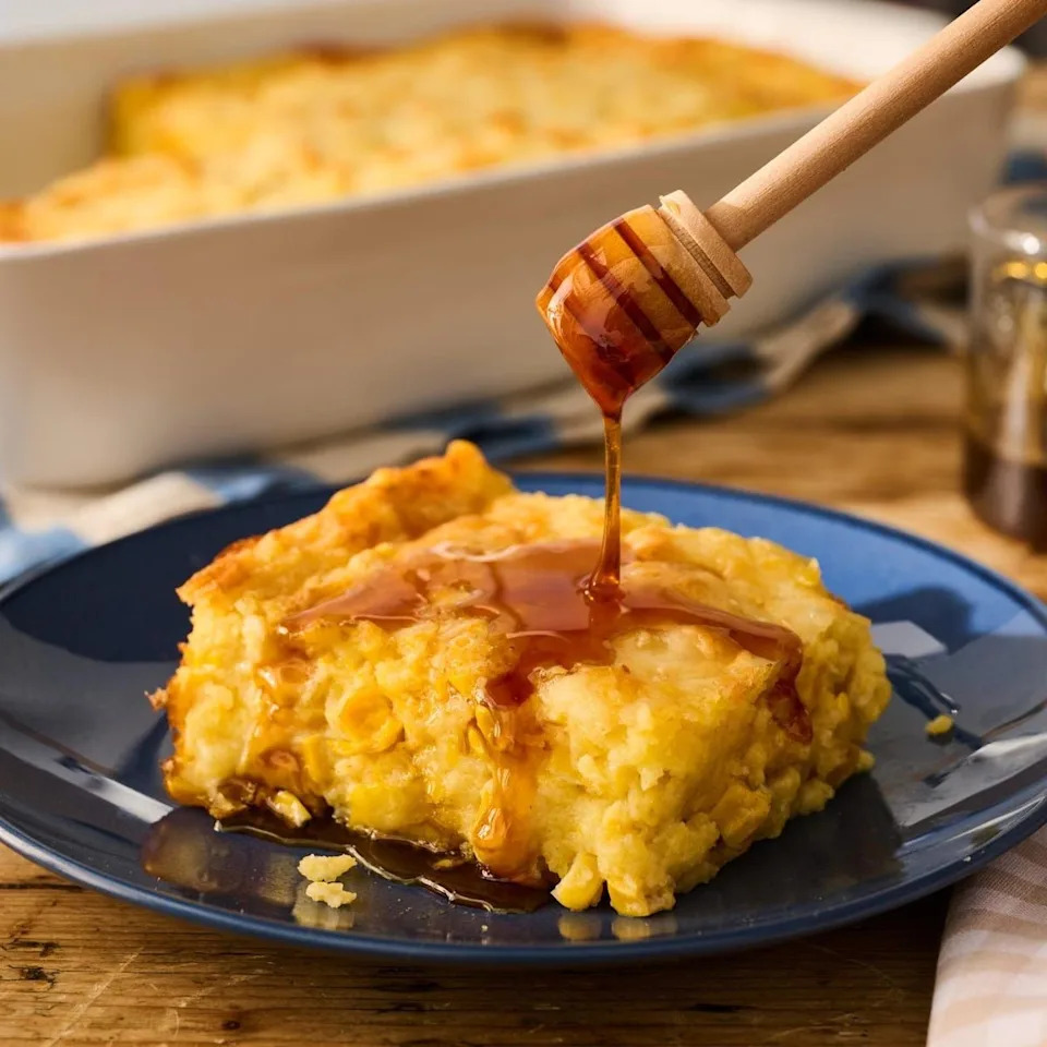 christmas potluck cornbread casserole