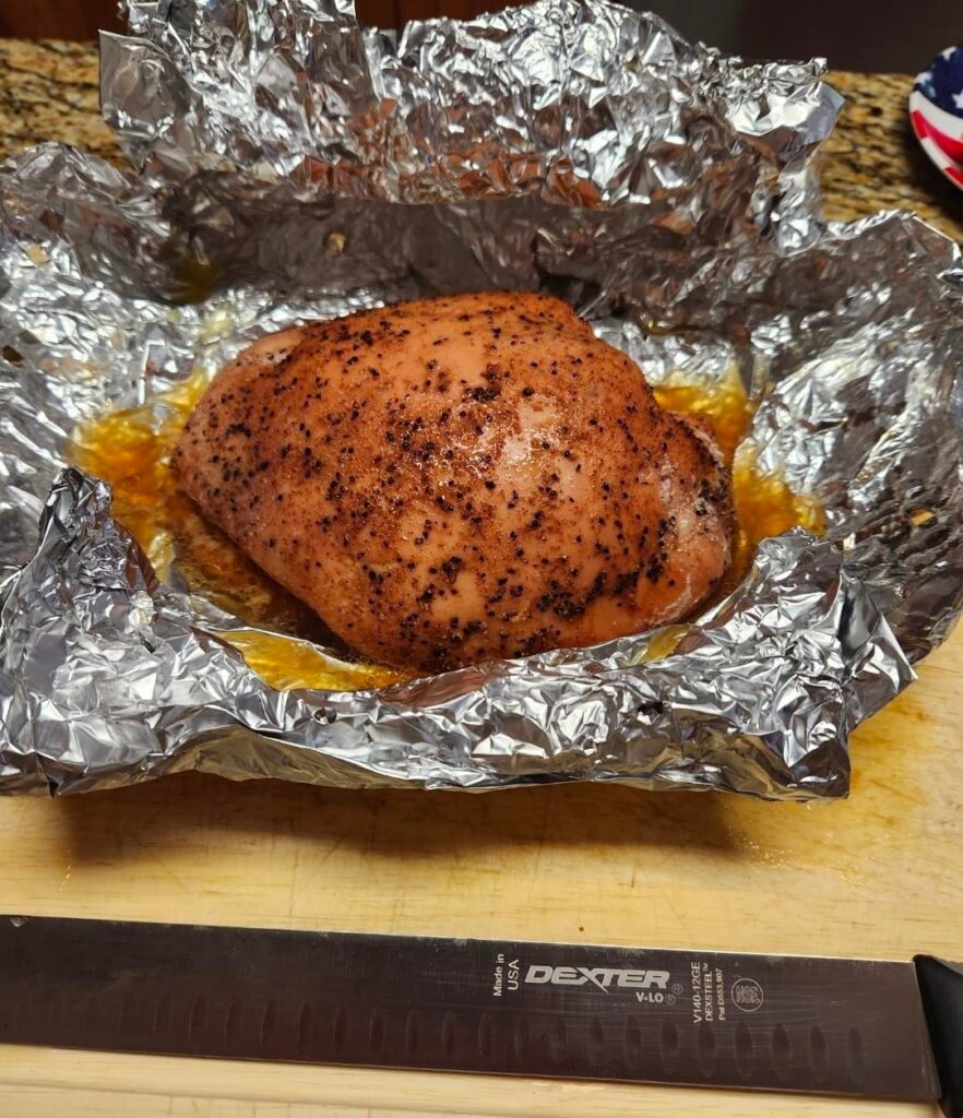 Turkey Breast Test on the Kettle