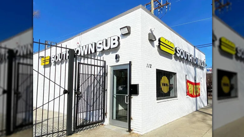 Exterior of Southtown Sub