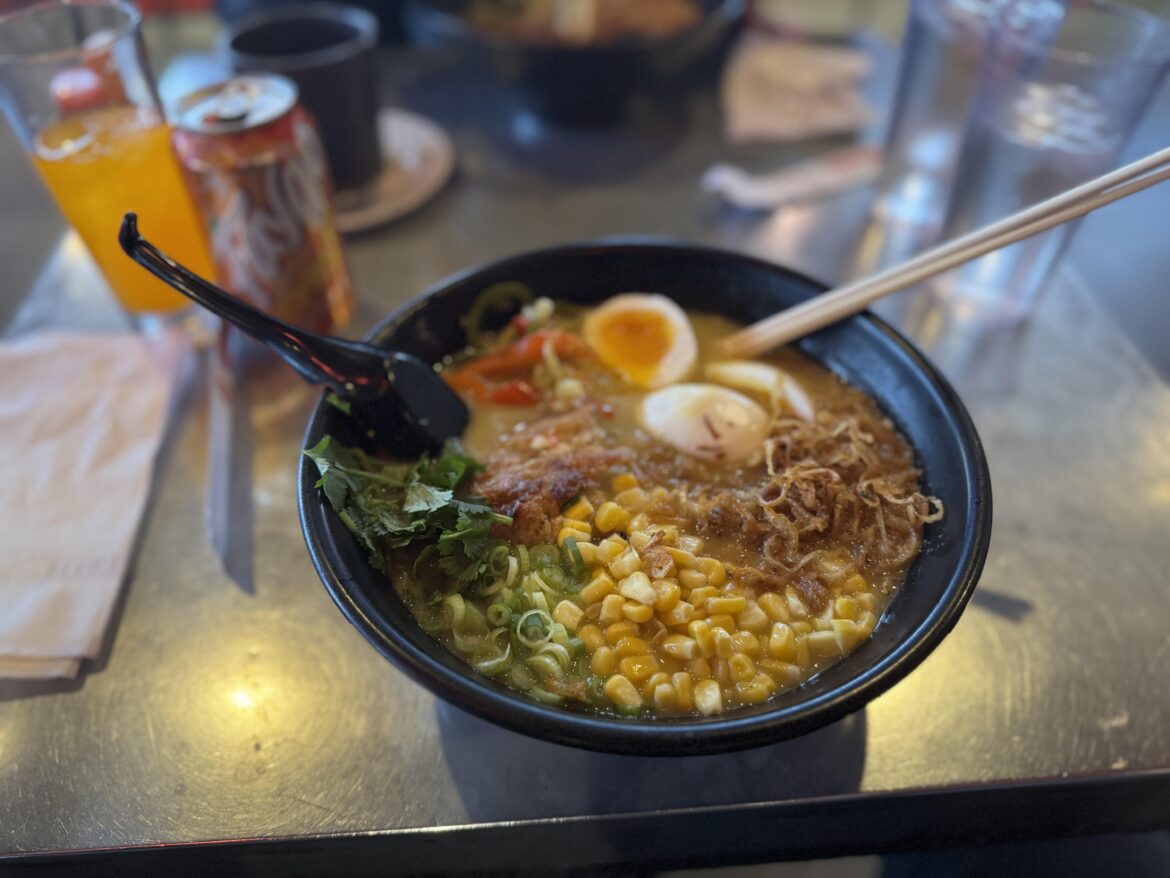 Spicy southwest ramen
