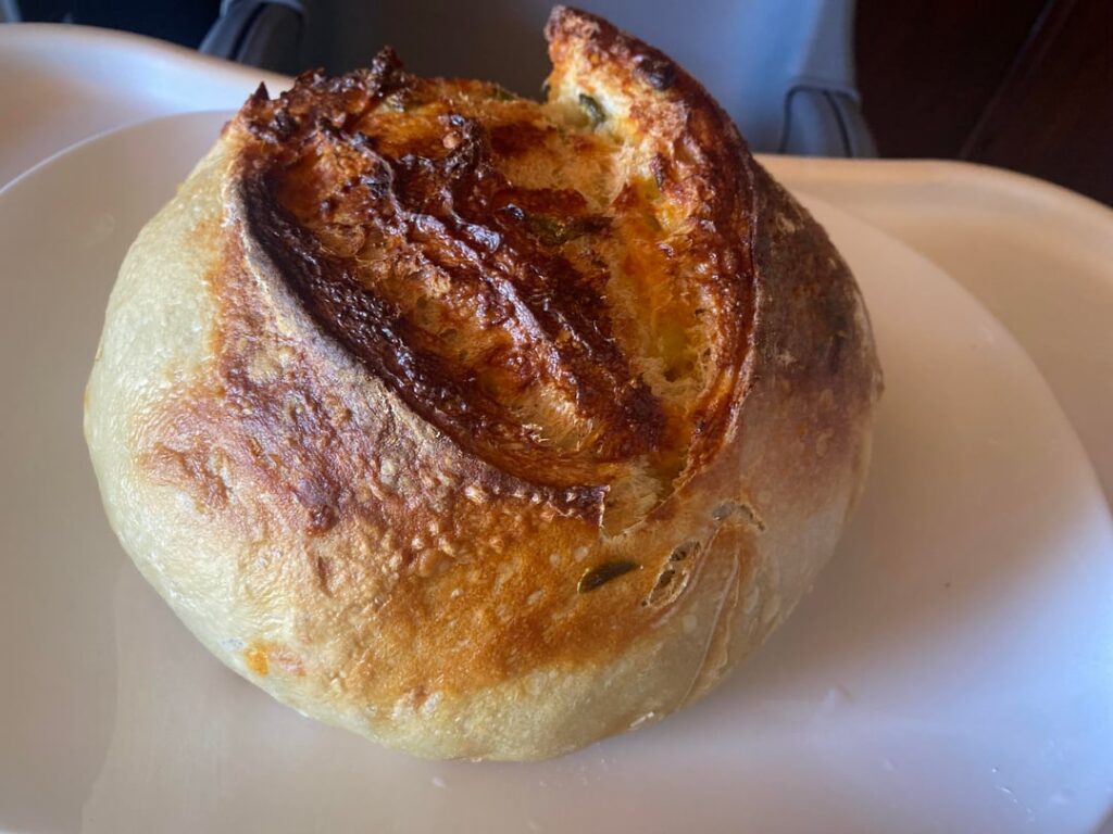 I made this one with jalapeños and cheddar cheese I made this one with jalapeños and cheddar cheese