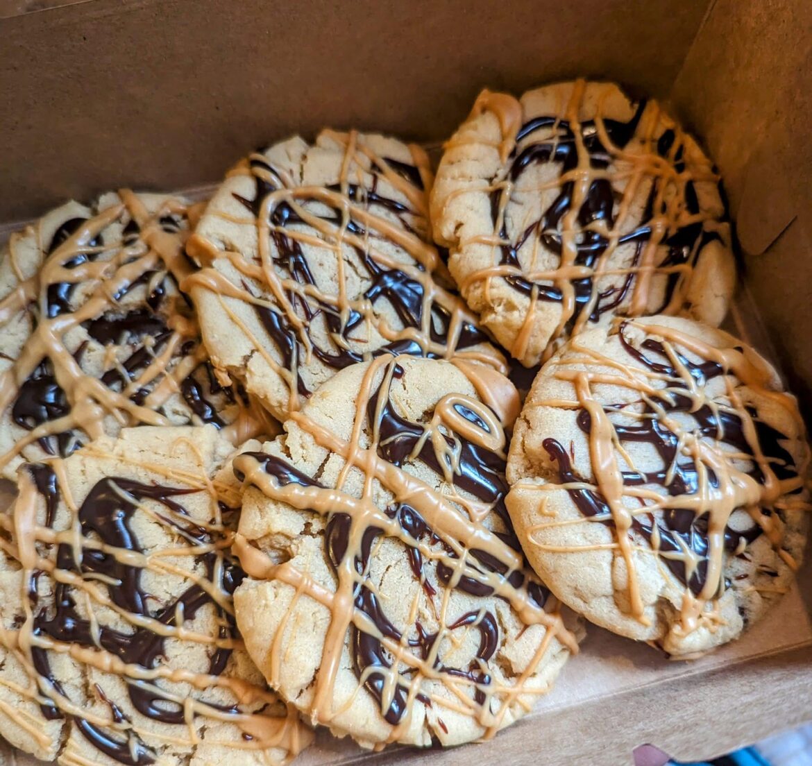 Peanut butter fudge cookies