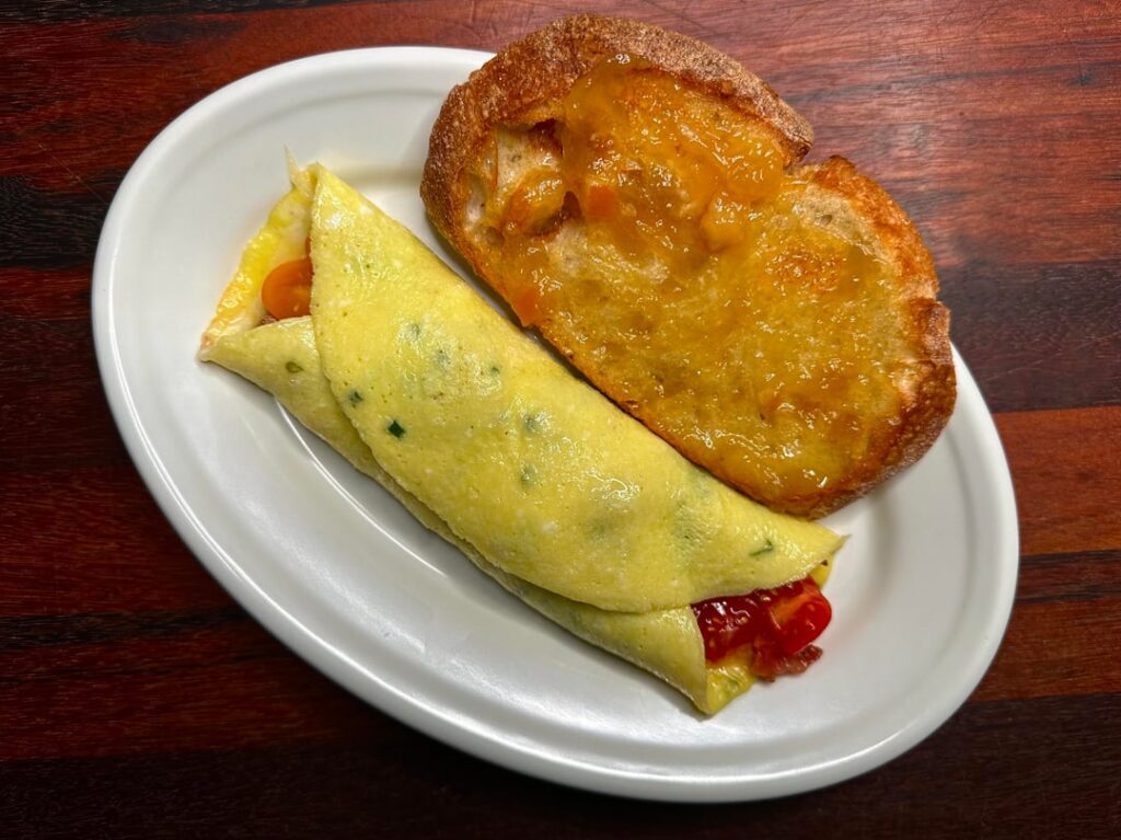 Cheese omelette