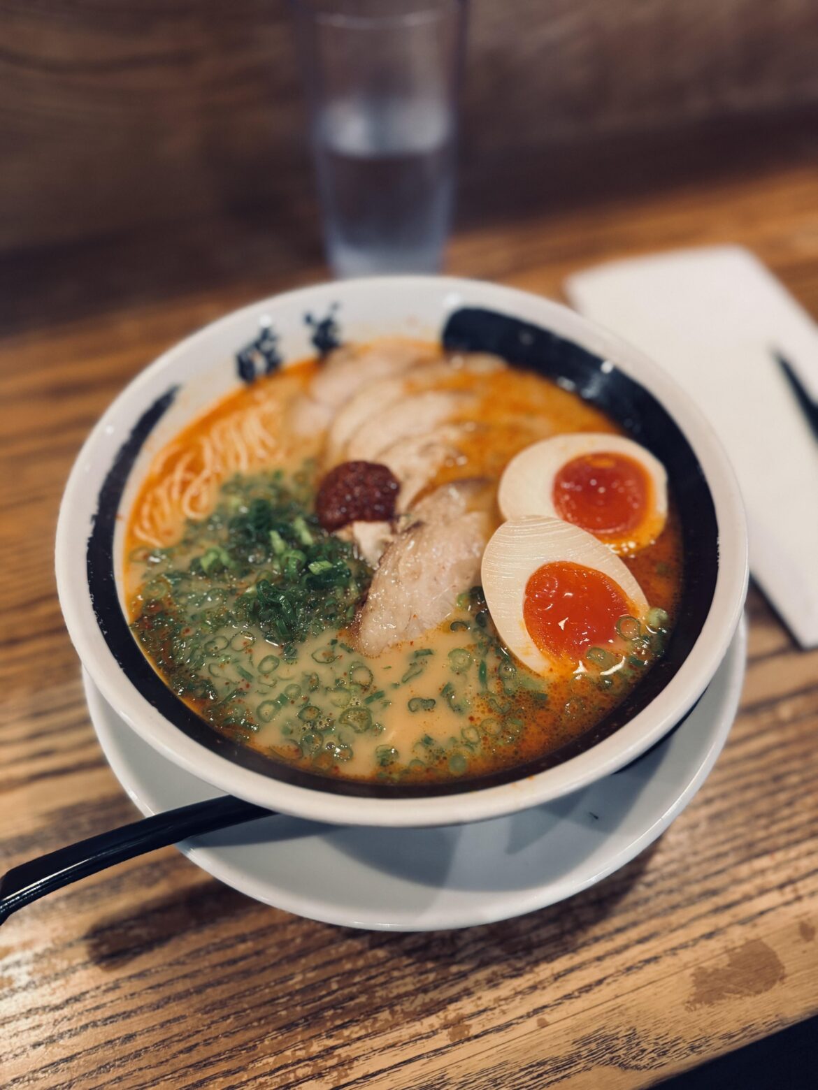 Ramen 🍜 in a rainy day