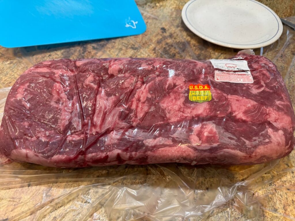 Prime Boneless Ribeye Roast on the 26”