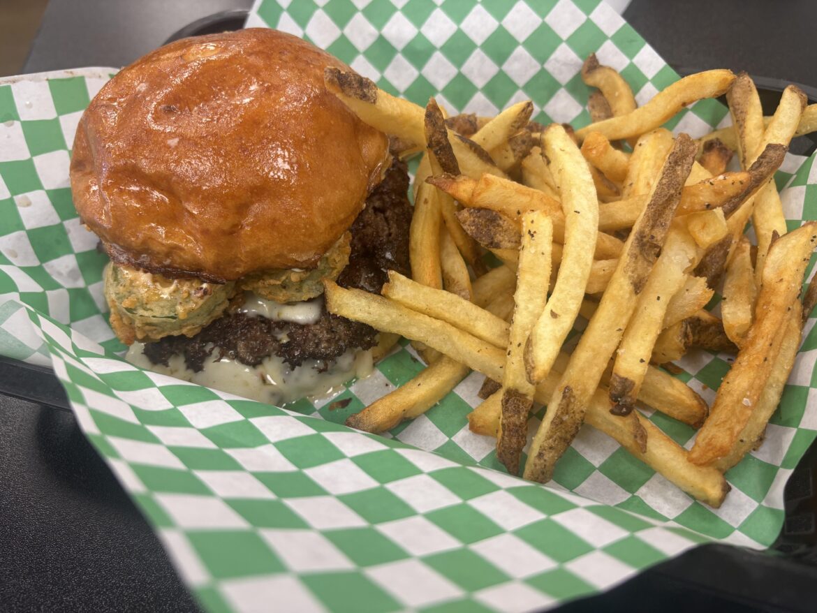 Local smash burger joint