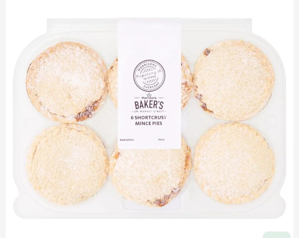 Mince Pies calorie confusion