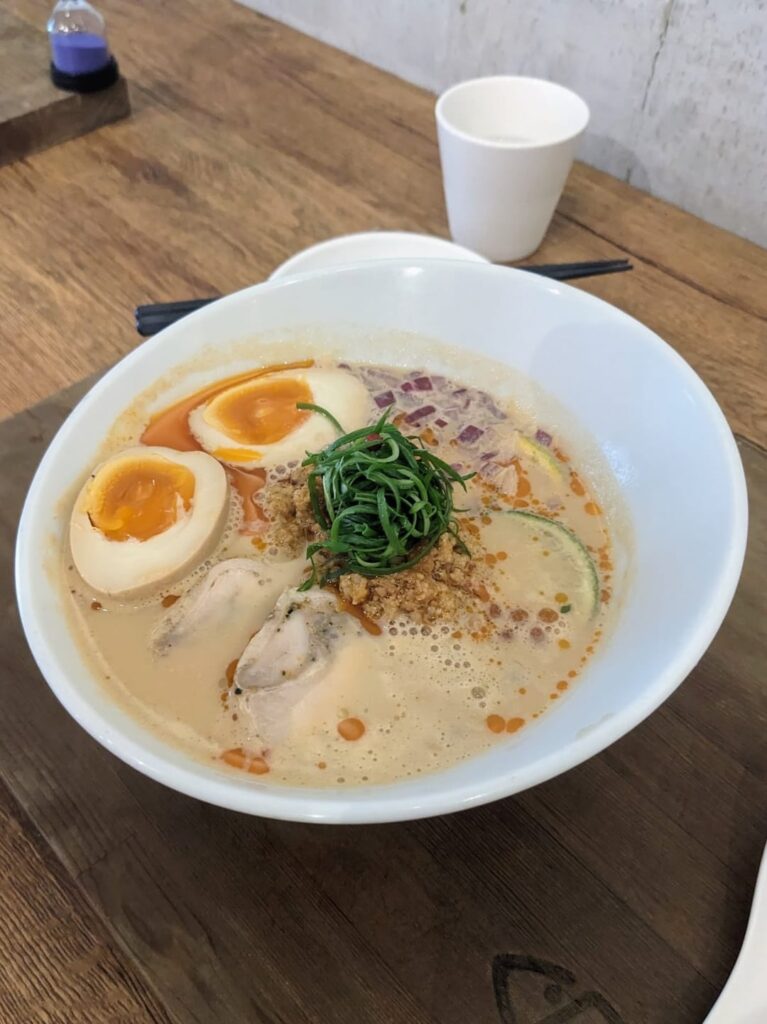 Fish ramen at Shinn in Taipei