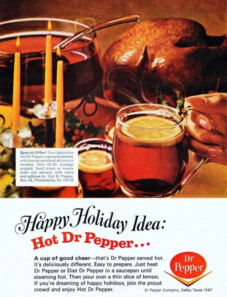 Hot Dr. Pepper! ☕️🎄 has anyone ever had hot Dr. Pepper for the holidays?