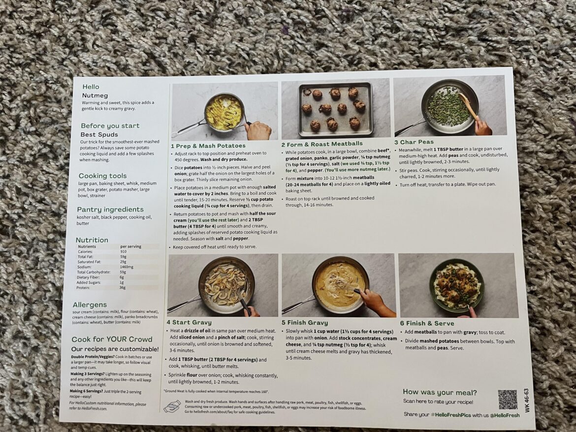 “You’ll use the rest of the sour cream later” but no other mention of the sour cream “You’ll use the rest of the sour cream later” but no other mention of the sour cream