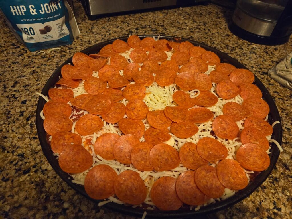 Pizza is the new Turkey