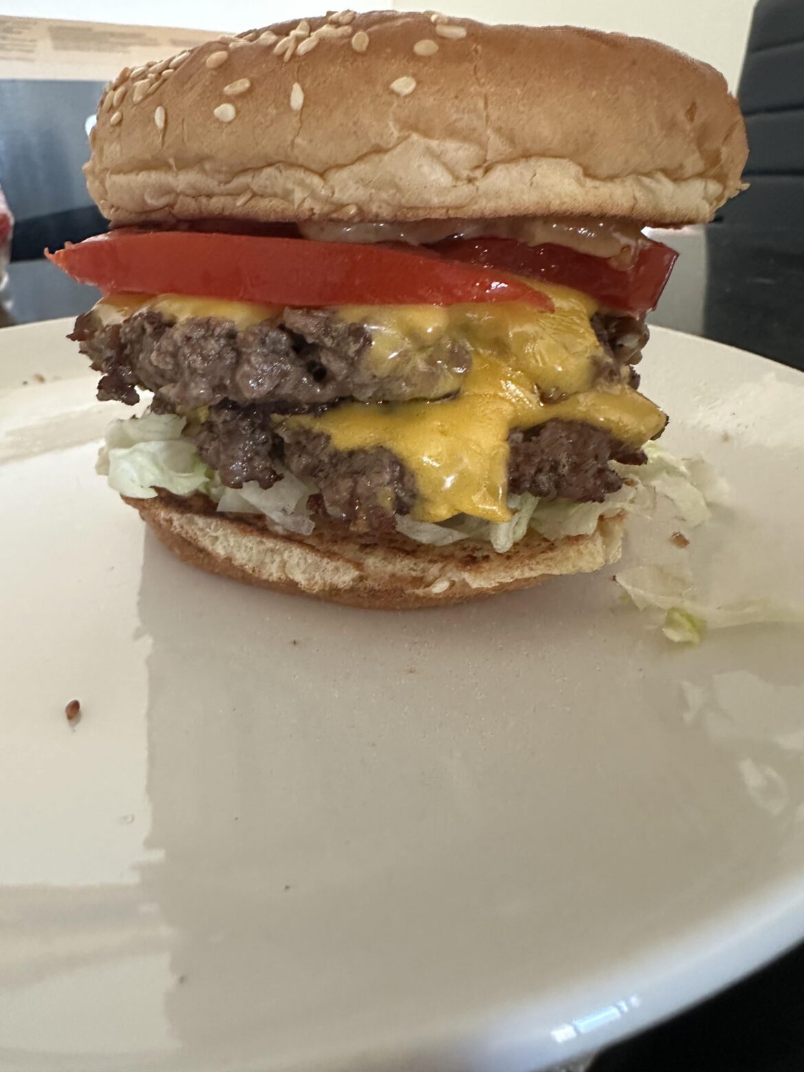 Burger of the day (homemade)