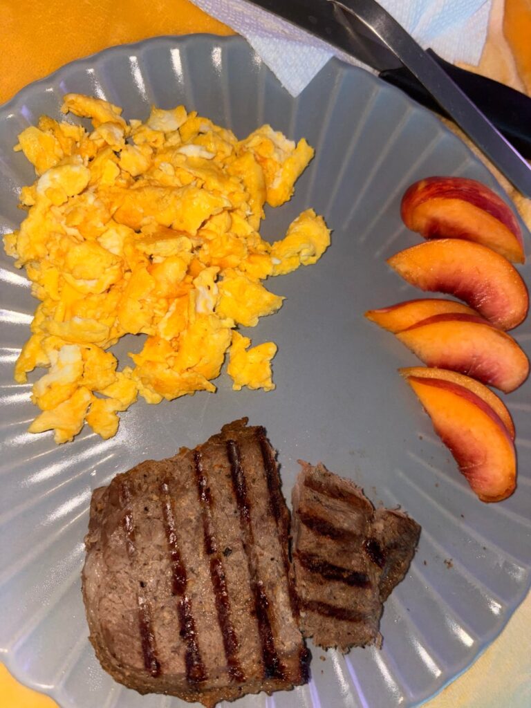 Tried to incorporate lots of protein and some fiber. How did I do?