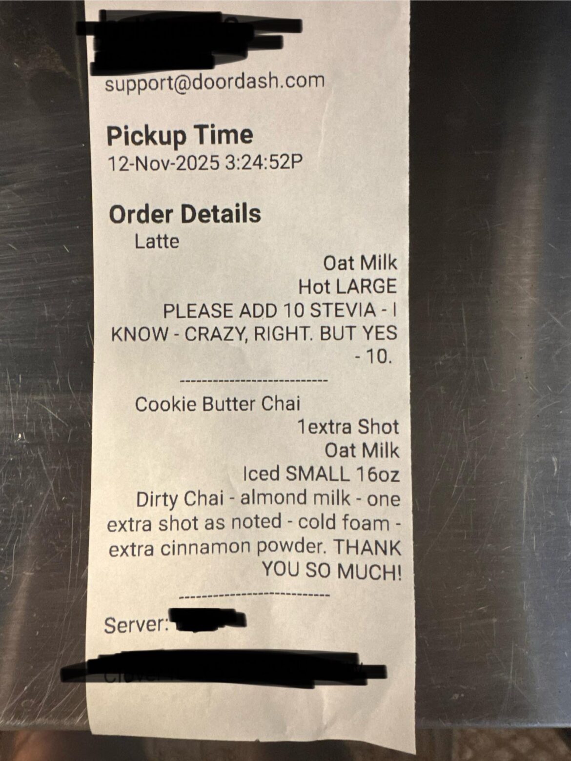 Some peoples’ kids…