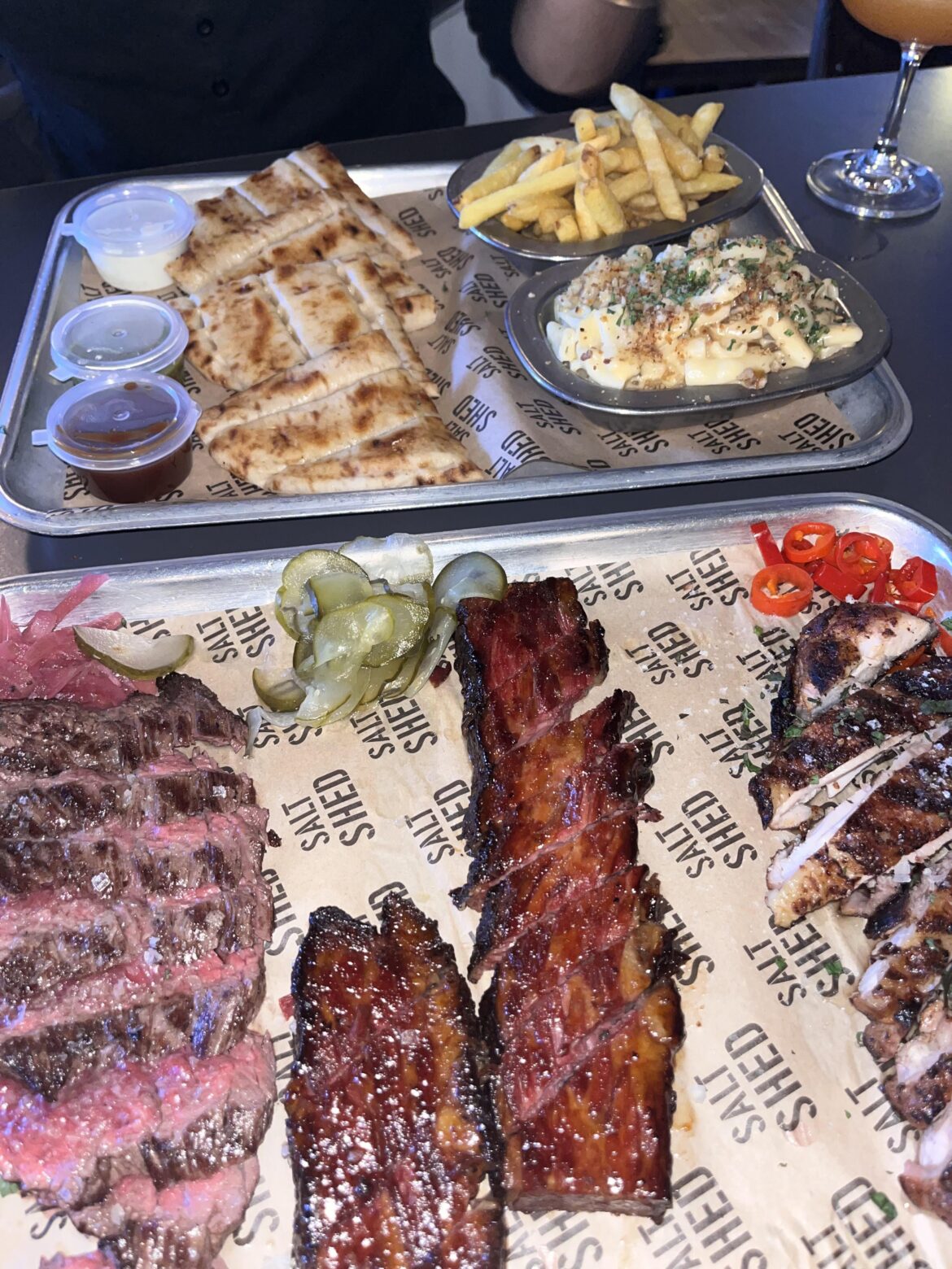 Salt Shed Three Meat Platter
