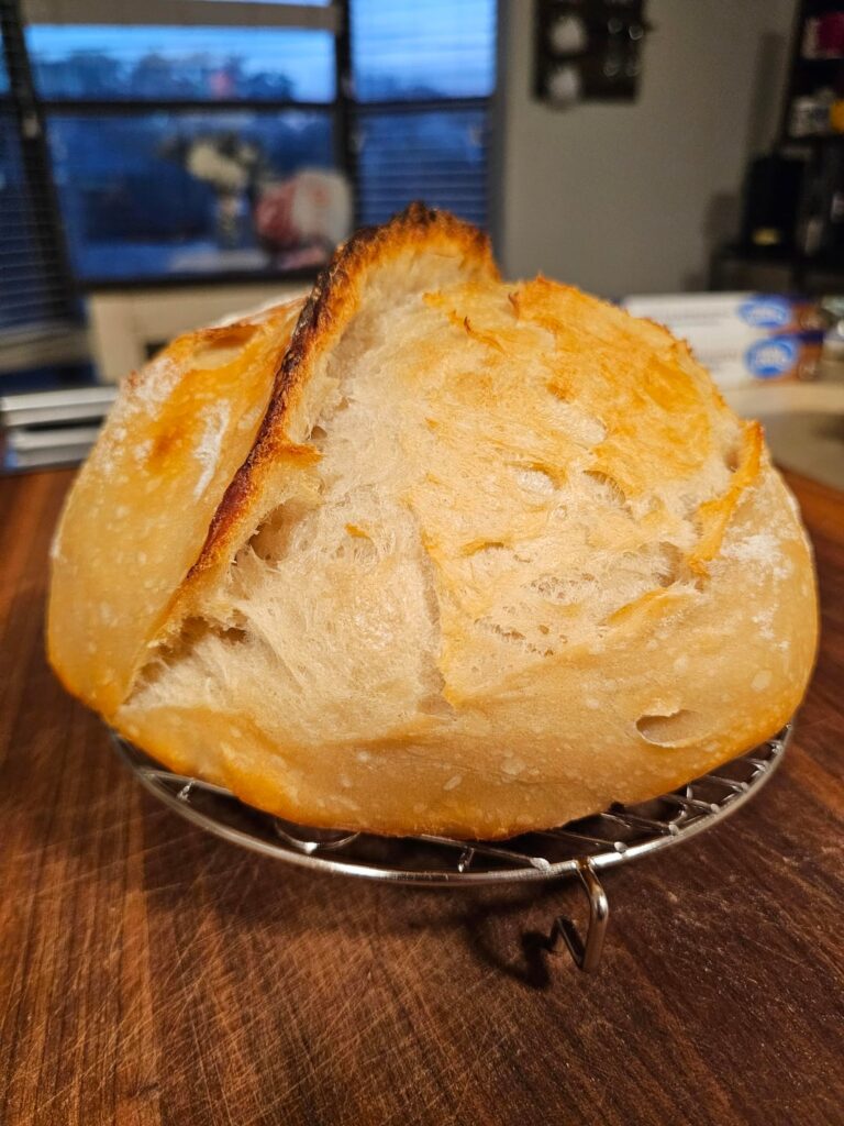 I've done a few now, seem to be getting better. Wish it had a bit more color. Taste great, has good spring.