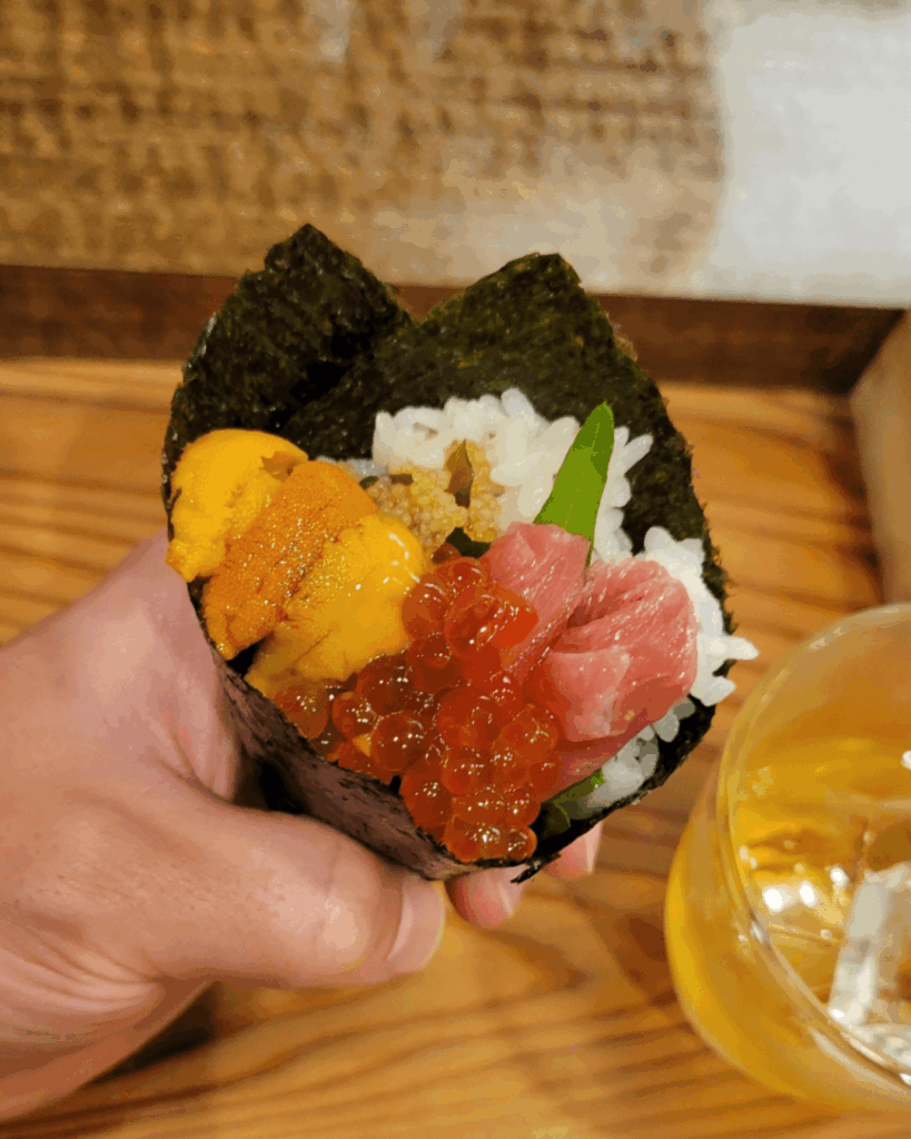 greatest piece of sushi i've ever eaten