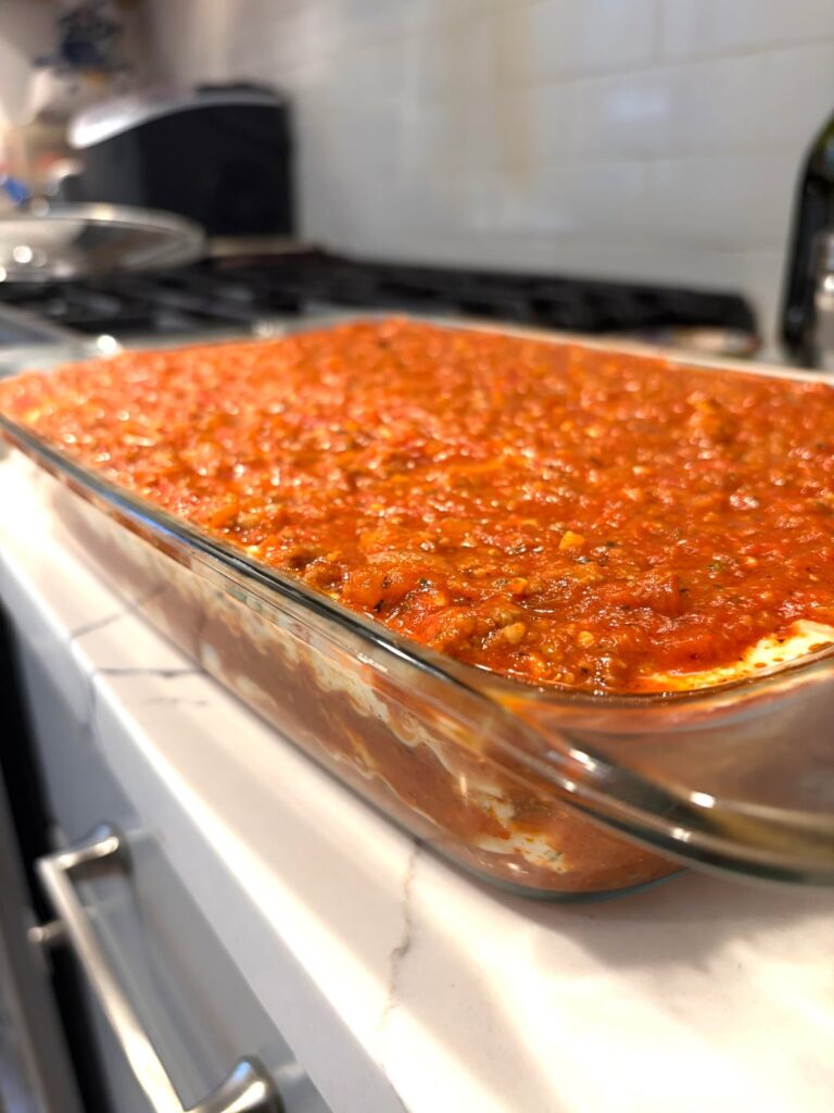 [homemade] Lasagna!
