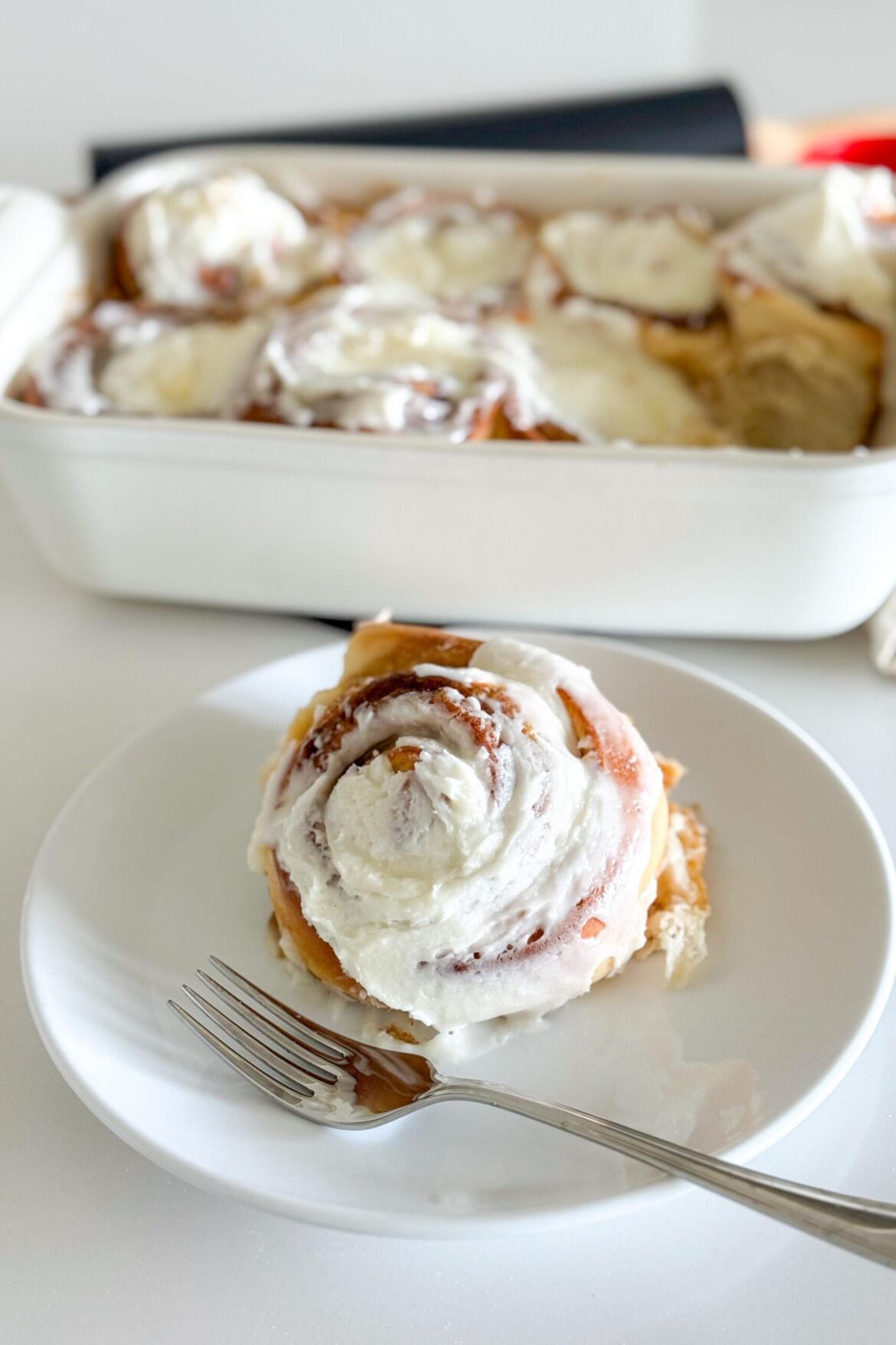 I *finally* figured out a cinnamon roll recipe I'm happy with