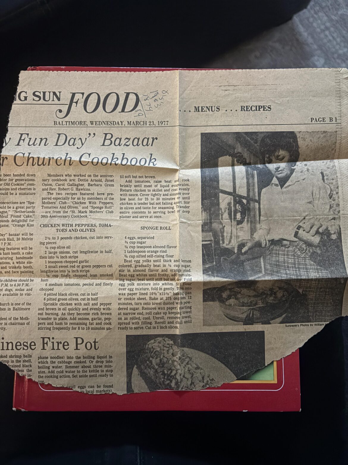 Sponge Roll - 1977 Evening Sun