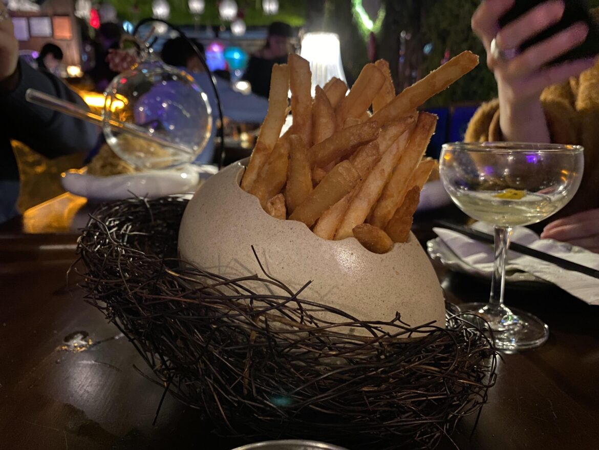 Absolutely nothing to do with the theme of the bar, btw